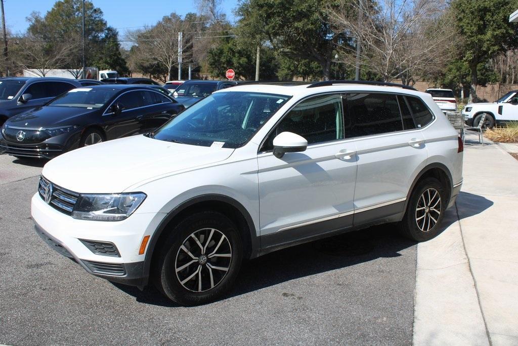 used 2021 Volkswagen Tiguan car, priced at $18,988