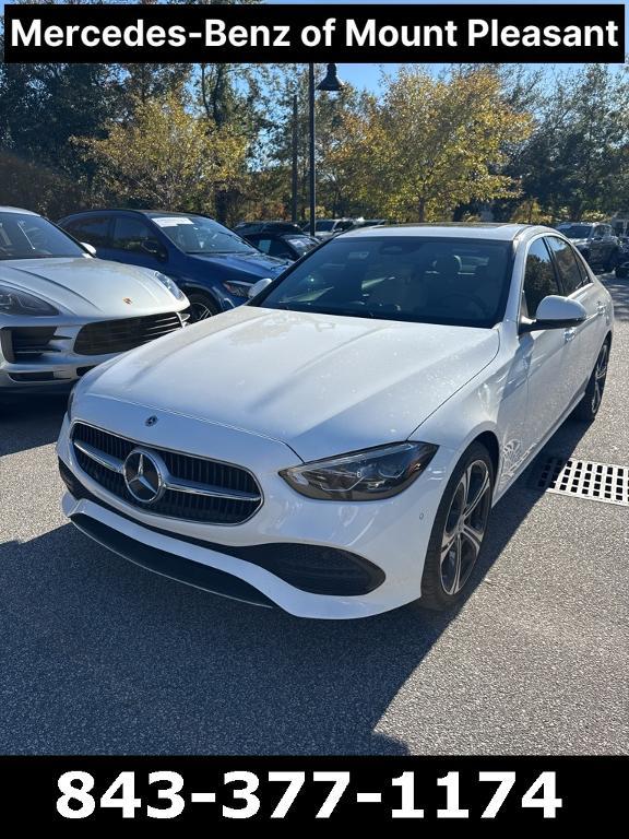 used 2025 Mercedes-Benz C-Class car, priced at $44,988