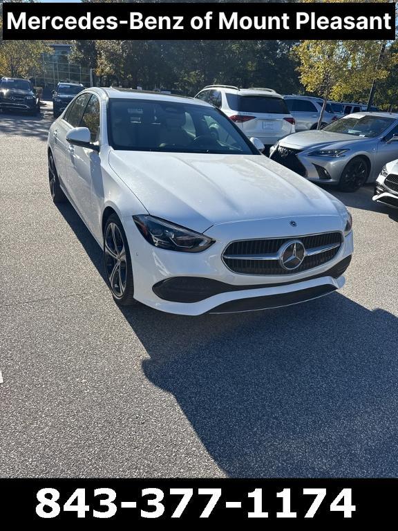 used 2025 Mercedes-Benz C-Class car, priced at $44,988