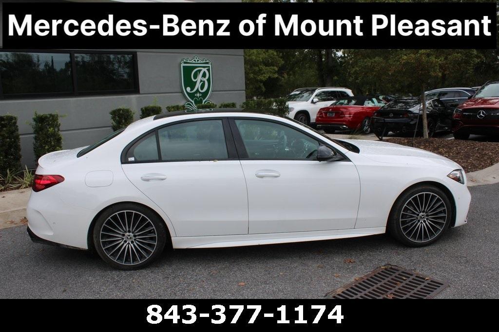 used 2025 Mercedes-Benz C-Class car, priced at $50,499
