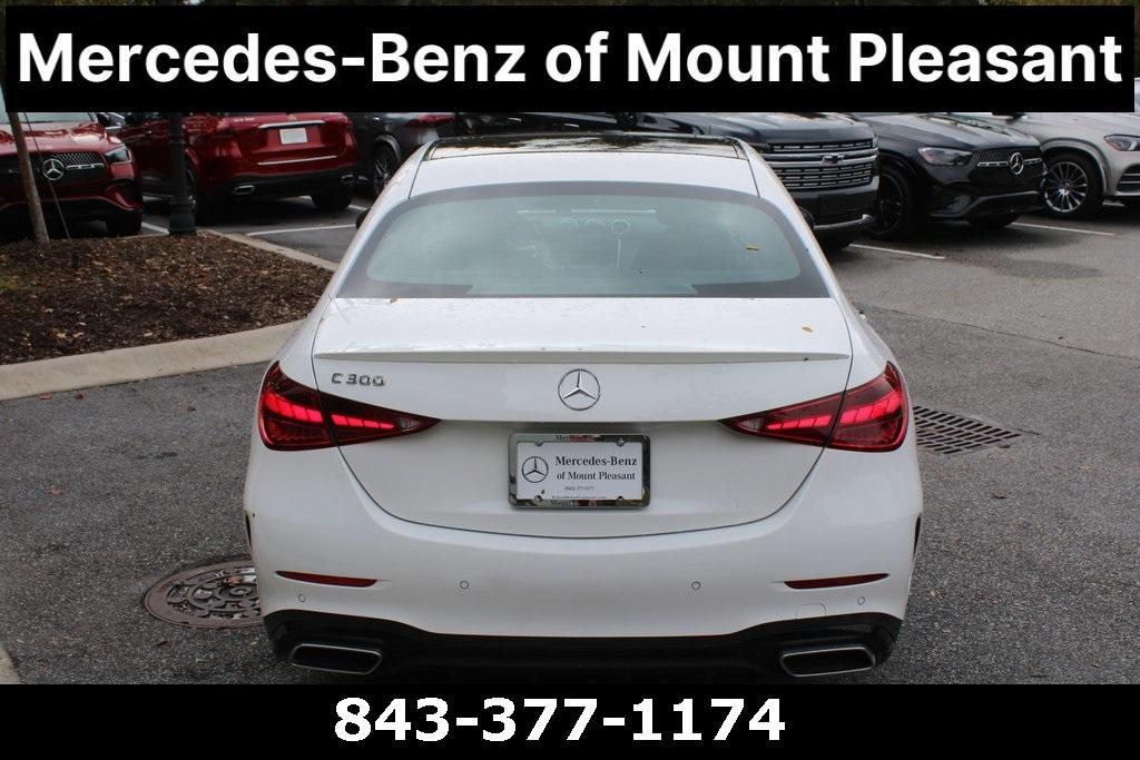 used 2025 Mercedes-Benz C-Class car, priced at $50,499
