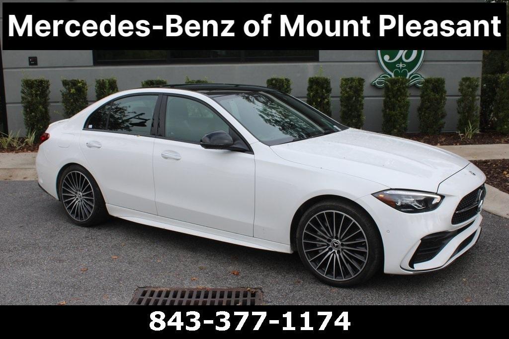 used 2025 Mercedes-Benz C-Class car, priced at $50,499