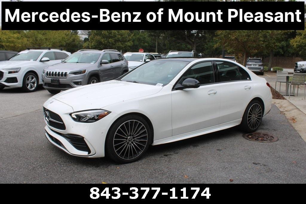 used 2025 Mercedes-Benz C-Class car, priced at $50,499