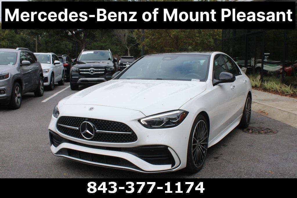 used 2025 Mercedes-Benz C-Class car, priced at $50,499