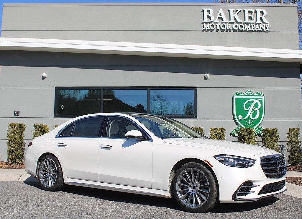 used 2021 Mercedes-Benz S-Class car, priced at $66,988