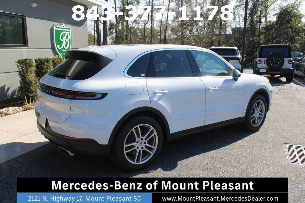 used 2024 Porsche Cayenne car, priced at $74,988