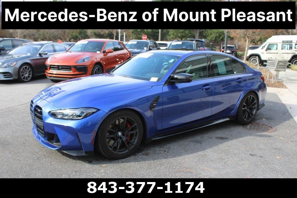 used 2022 BMW M3 car, priced at $66,588