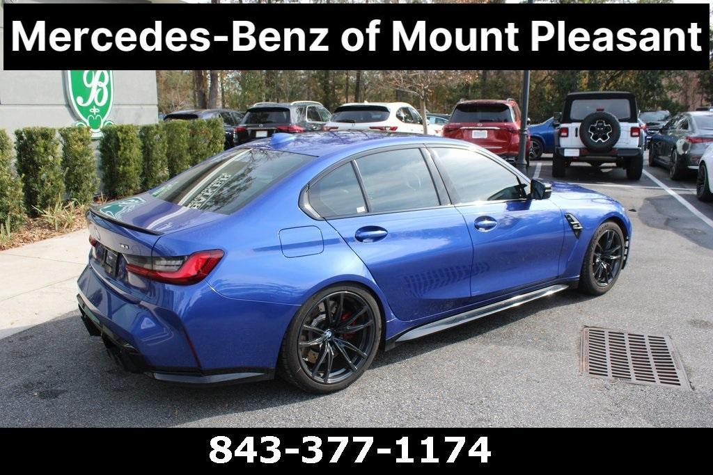 used 2022 BMW M3 car, priced at $66,588