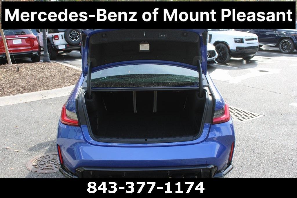 used 2022 BMW M3 car, priced at $66,588