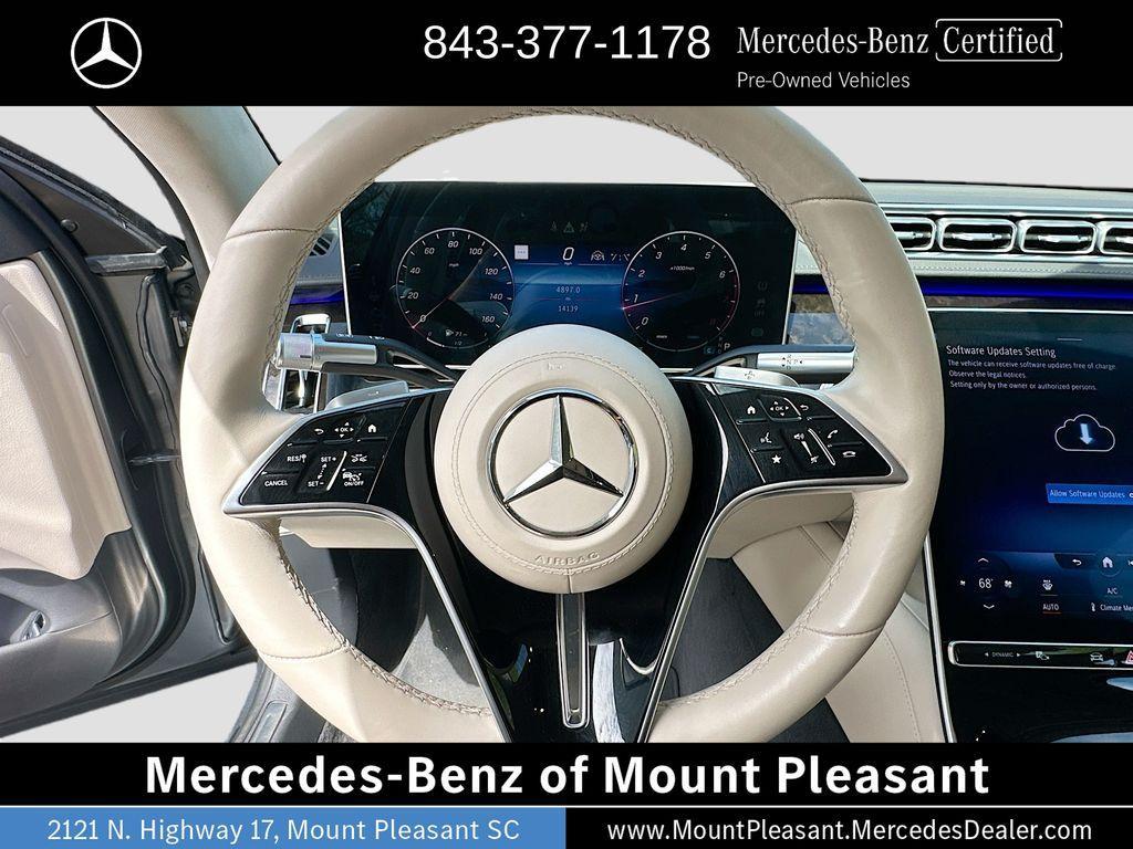 used 2022 Mercedes-Benz S-Class car, priced at $87,187