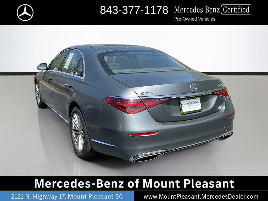 used 2022 Mercedes-Benz S-Class car, priced at $87,187