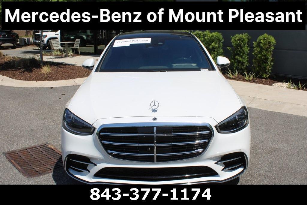 used 2024 Mercedes-Benz S-Class car, priced at $109,905