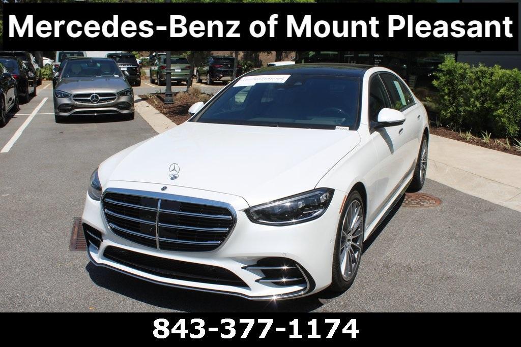 used 2024 Mercedes-Benz S-Class car, priced at $109,905