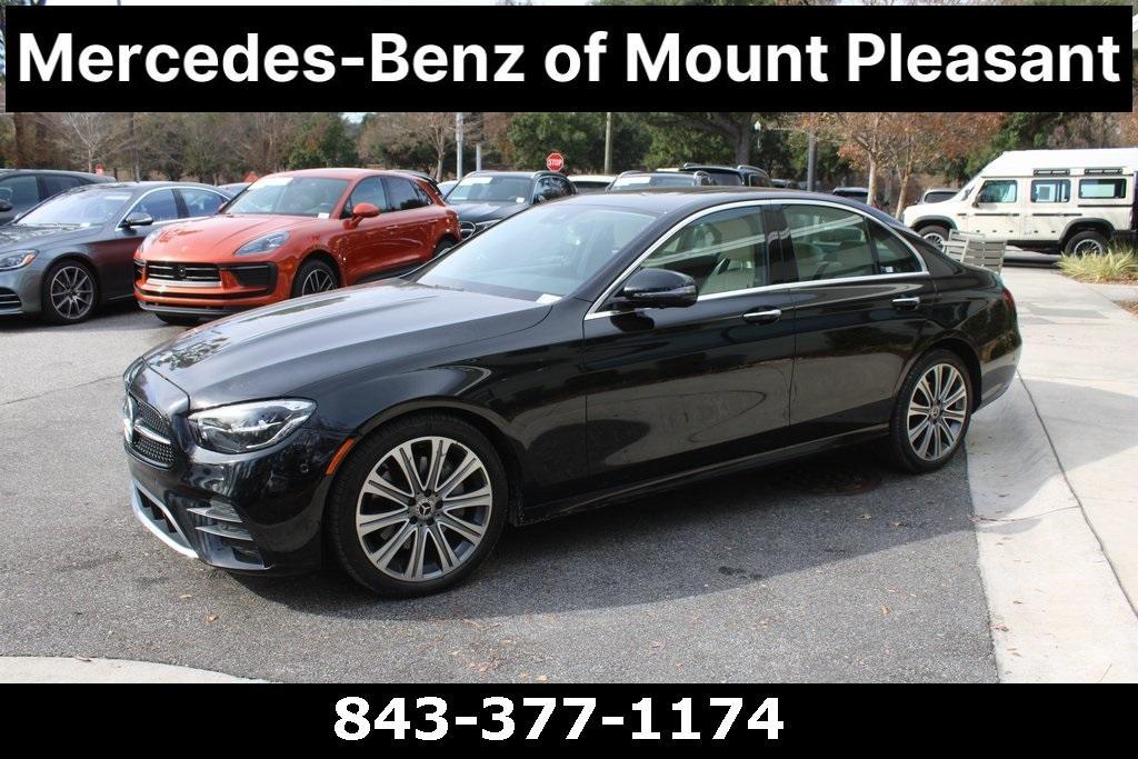 used 2022 Mercedes-Benz E-Class car, priced at $33,988
