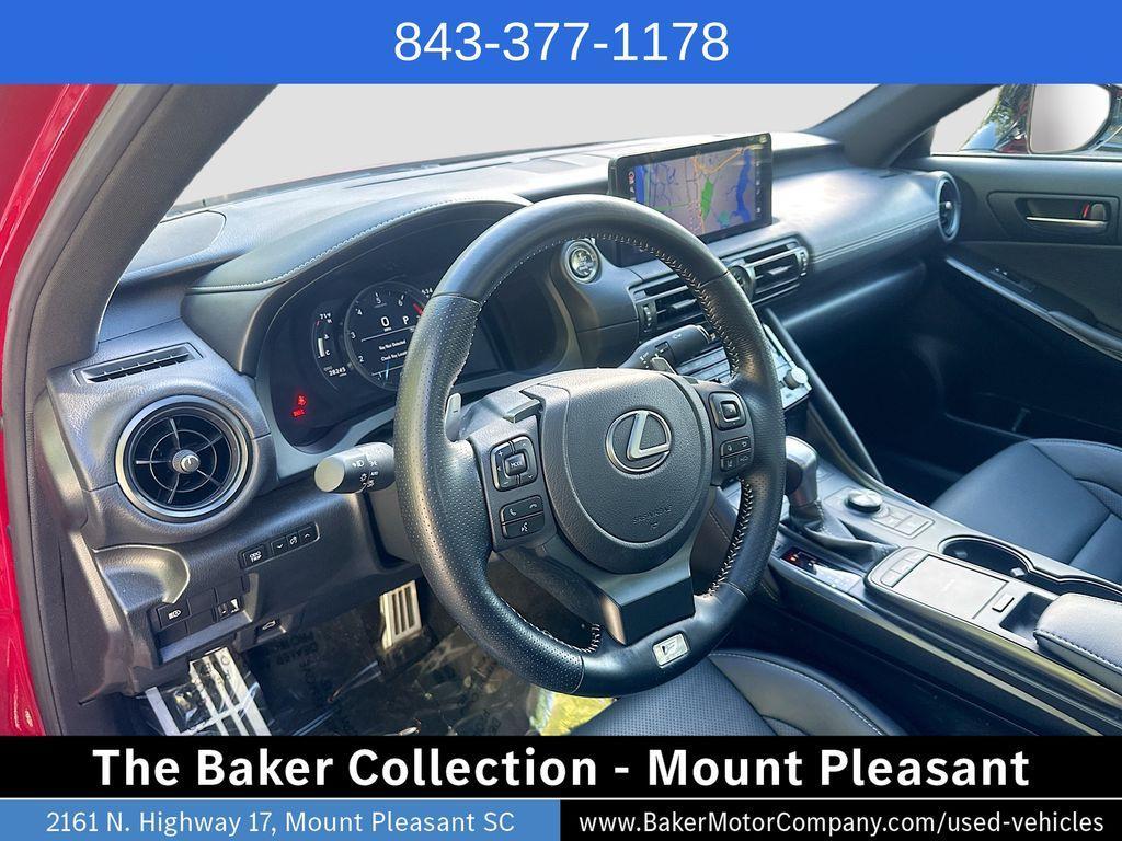 used 2024 Lexus IS 350 car, priced at $49,787