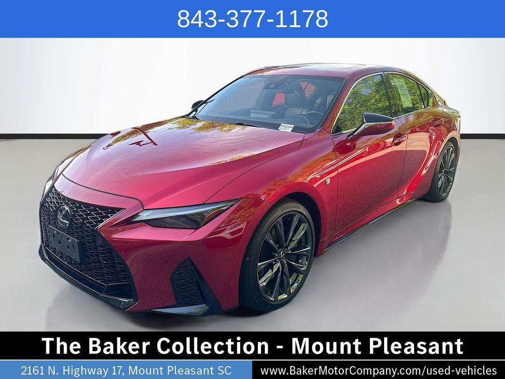 used 2024 Lexus IS 350 car, priced at $49,787