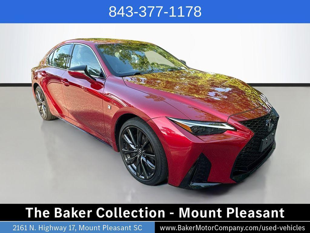 used 2024 Lexus IS 350 car, priced at $49,787
