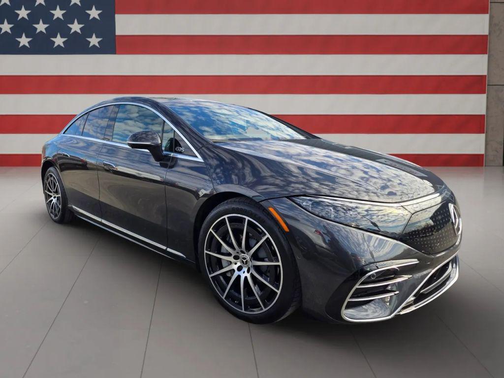 used 2023 Mercedes-Benz EQS 580 car, priced at $49,975