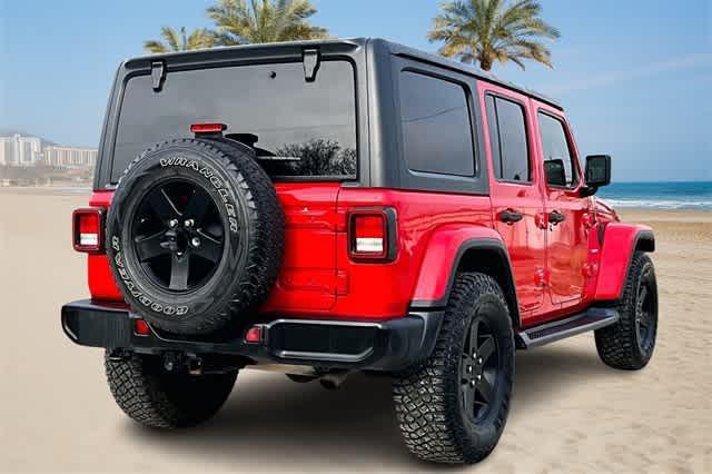 used 2020 Jeep Wrangler Unlimited car, priced at $23,989