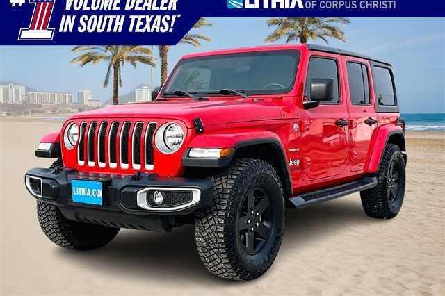 used 2020 Jeep Wrangler Unlimited car, priced at $23,989