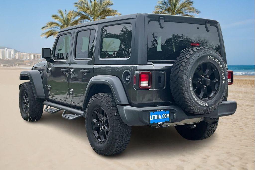 used 2020 Jeep Wrangler Unlimited car, priced at $23,890