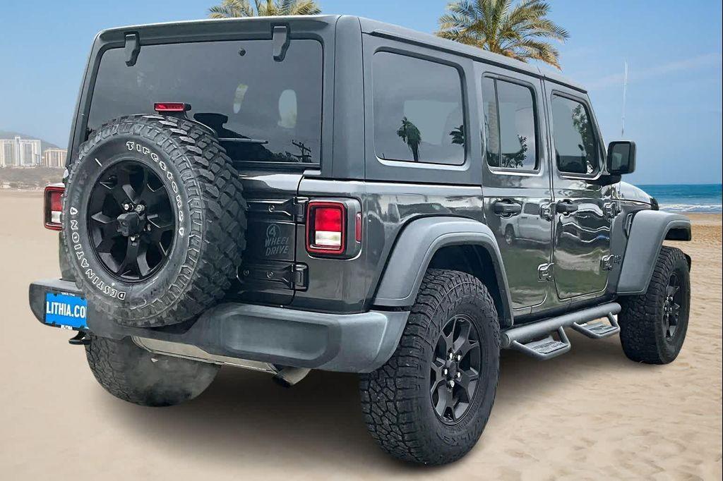 used 2020 Jeep Wrangler Unlimited car, priced at $23,890