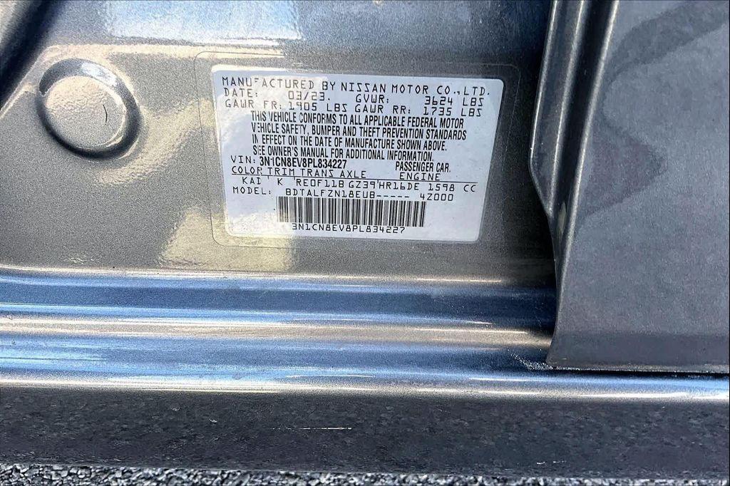 used 2023 Nissan Versa car, priced at $14,591