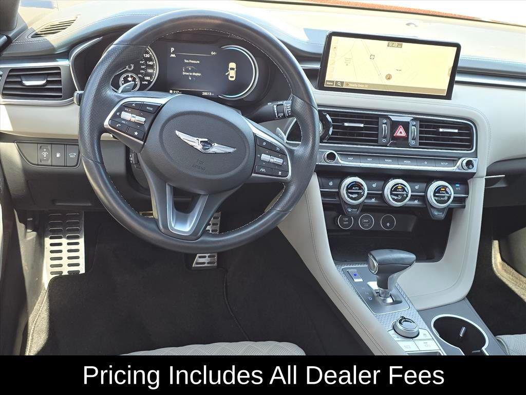 used 2023 Genesis G70 car, priced at $34,363