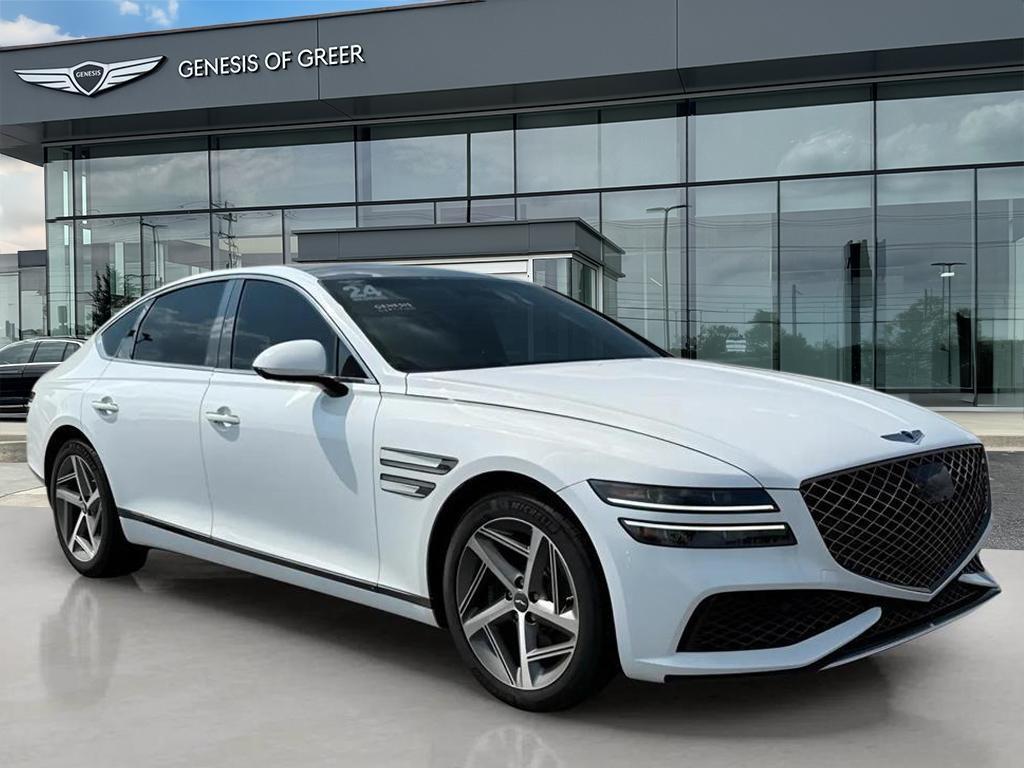 new 2024 Genesis G80 car, priced at $60,509