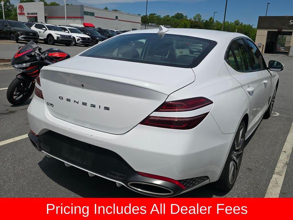 used 2025 Genesis G70 car, priced at $31,295