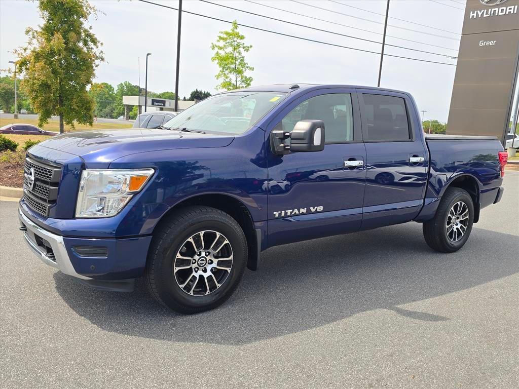 used 2020 Nissan Titan car, priced at $29,667