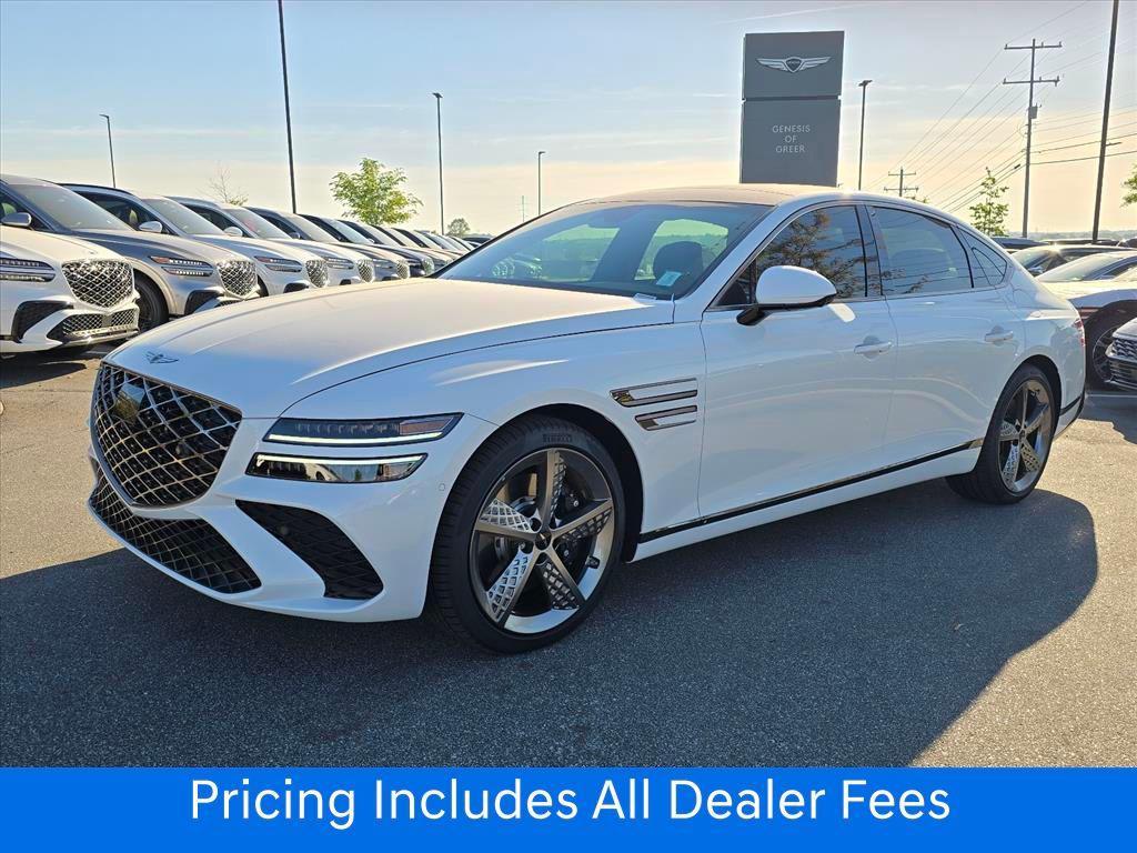 new 2026 Genesis G80 car, priced at $74,819