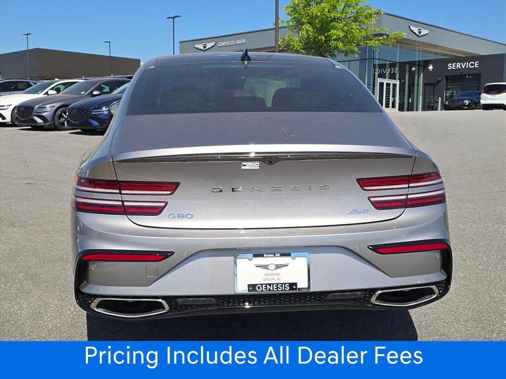 new 2026 Genesis G80 car, priced at $74,289