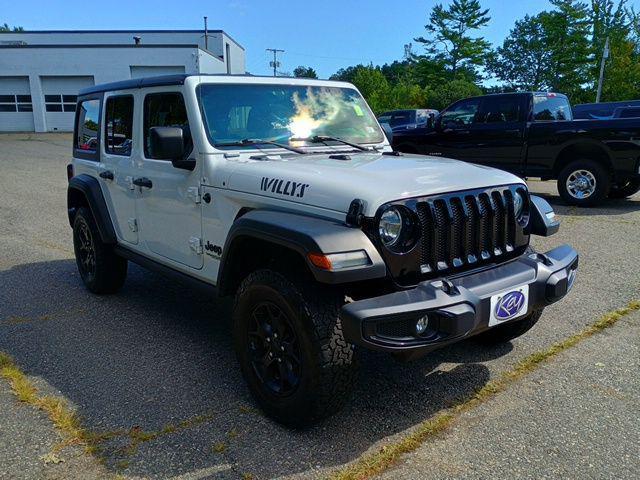 used 2021 Jeep Wrangler Unlimited car, priced at $28,895