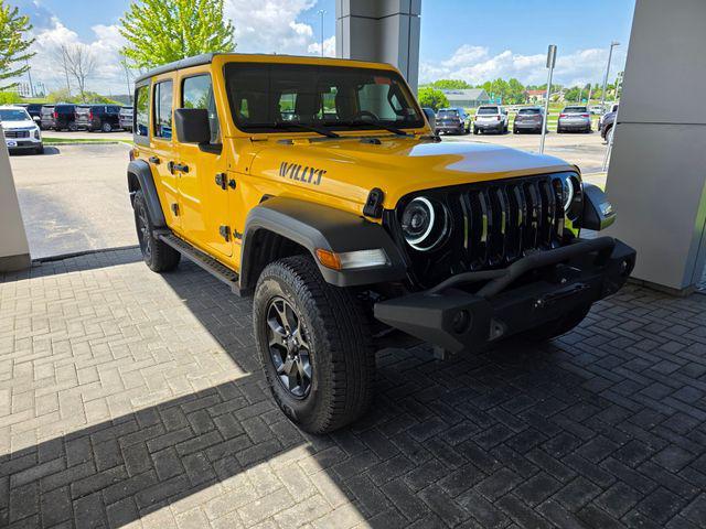 used 2020 Jeep Wrangler Unlimited car, priced at $24,999