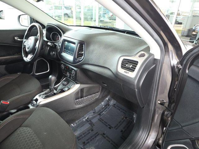 used 2021 Jeep Compass car, priced at $17,999