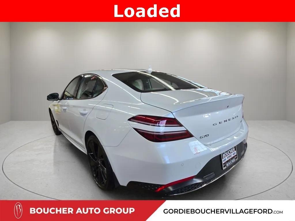 used 2023 Genesis G70 car, priced at $31,000