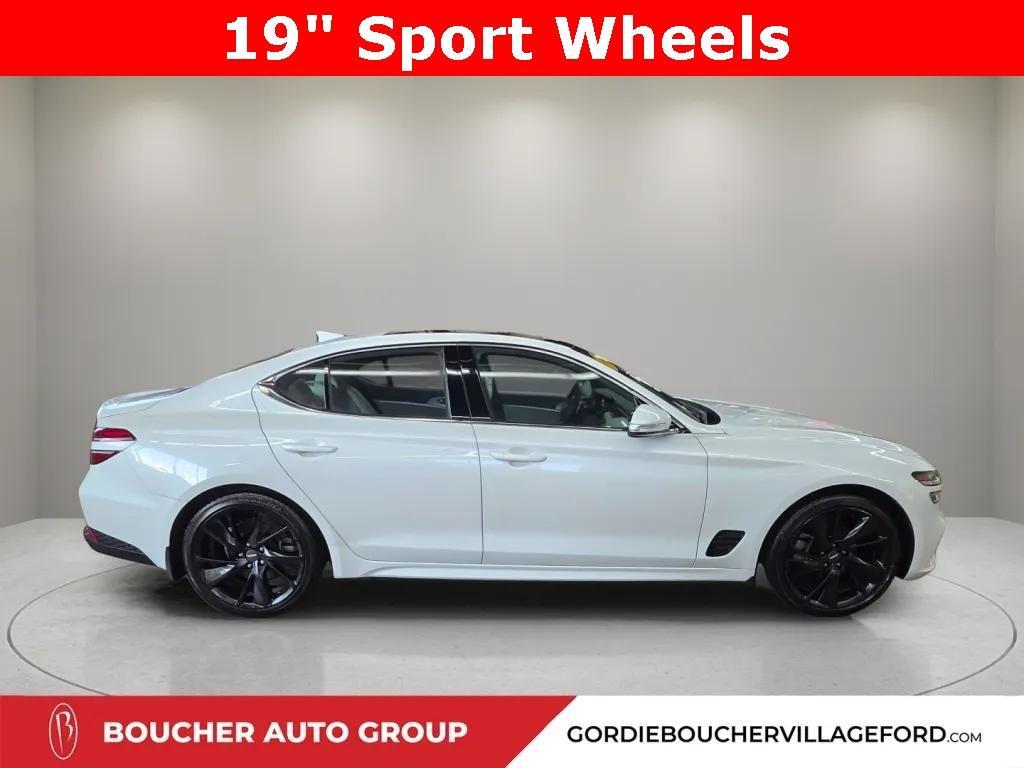 used 2023 Genesis G70 car, priced at $31,000