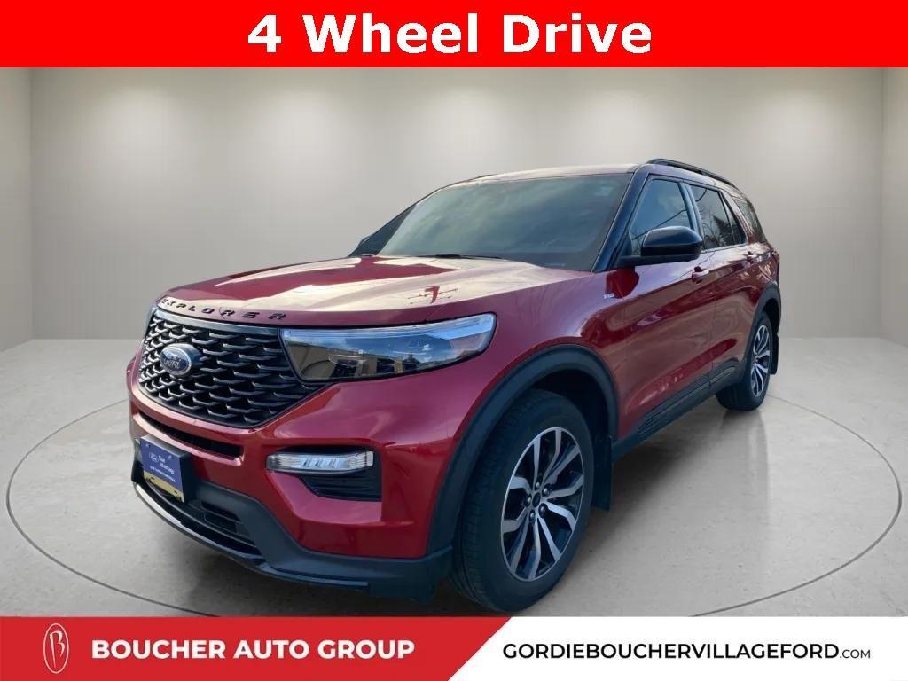 used 2022 Ford Explorer car, priced at $31,900