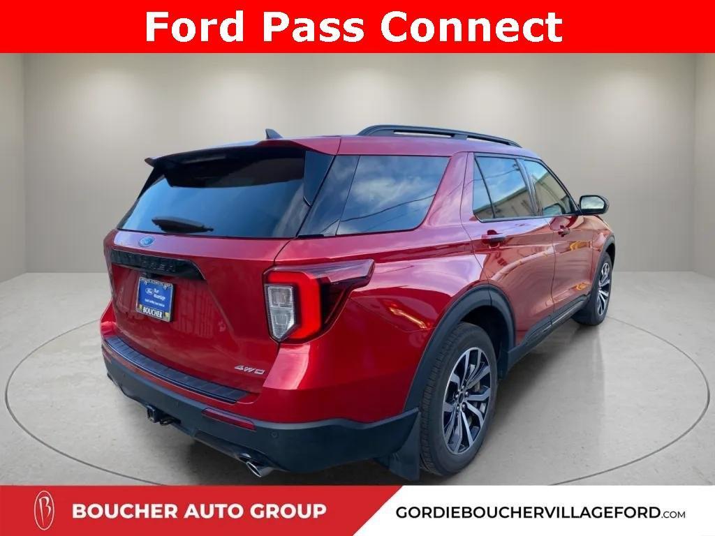 used 2022 Ford Explorer car, priced at $31,900