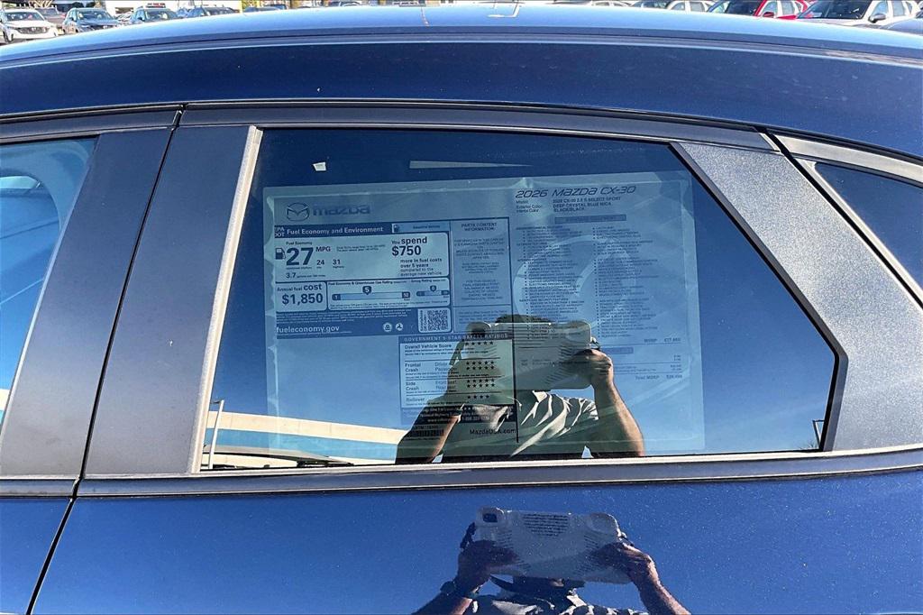 new 2026 Mazda CX-30 car, priced at $28,495