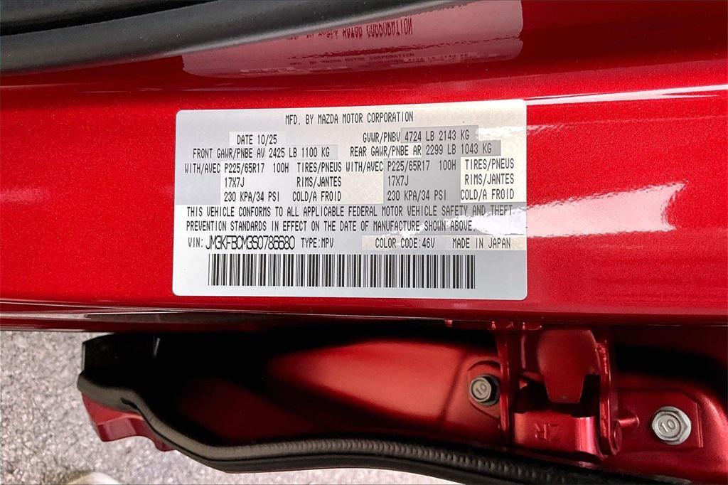 new 2025 Mazda CX-5 car, priced at $33,118