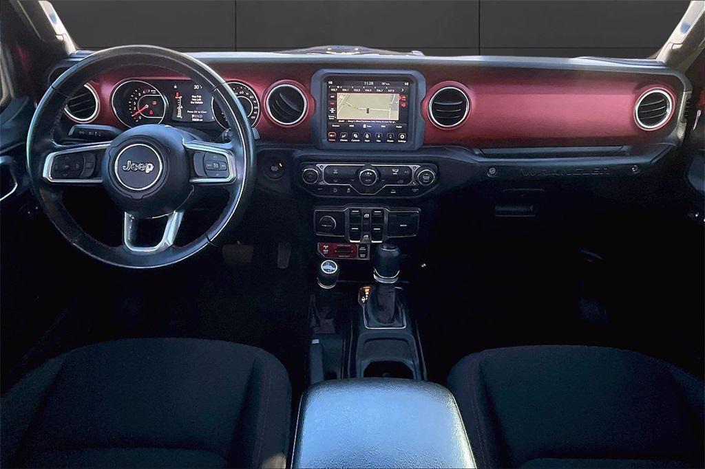 used 2021 Jeep Wrangler Unlimited car, priced at $28,222