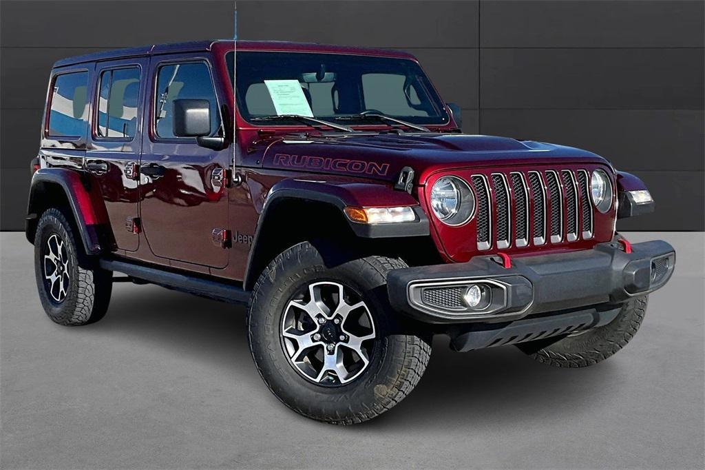 used 2021 Jeep Wrangler Unlimited car, priced at $28,222