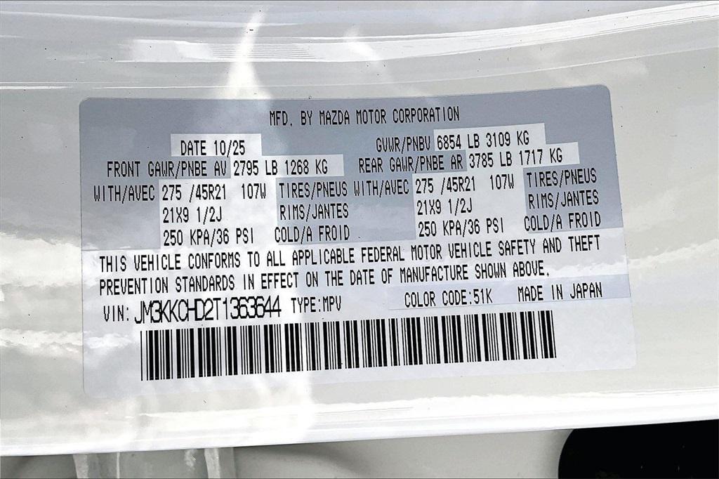 new 2026 Mazda CX-90 car, priced at $48,330