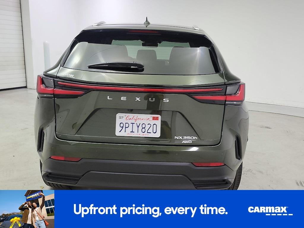 used 2025 Lexus NX 350h car, priced at $54,998