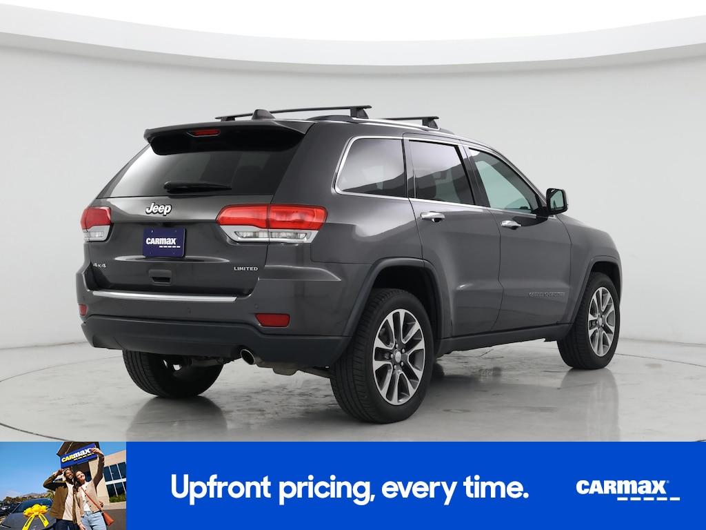 used 2018 Jeep Grand Cherokee car, priced at $18,998