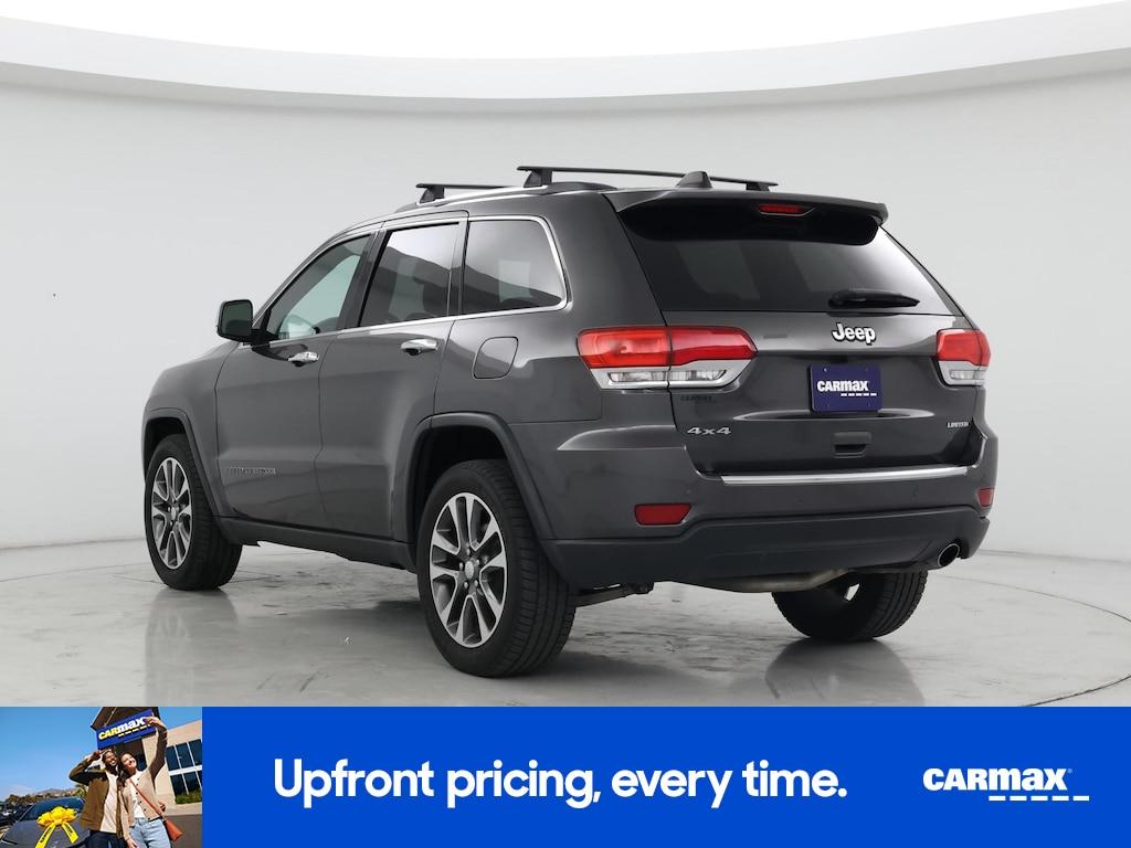 used 2018 Jeep Grand Cherokee car, priced at $18,998