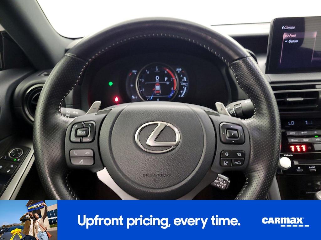 used 2023 Lexus IS 500 car, priced at $62,998