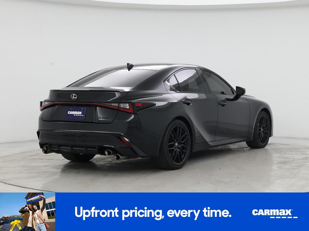 used 2023 Lexus IS 500 car, priced at $62,998